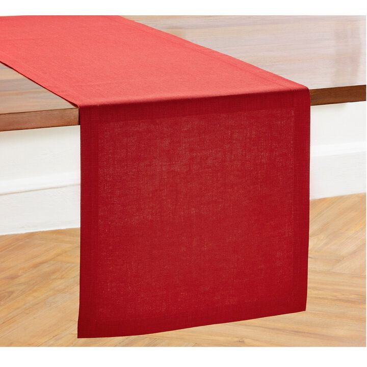 Solino Home 100% Pure Linen Table Runner | Diana