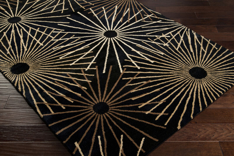Forum FM-7090 8' x 10' Kidney Brown Rug