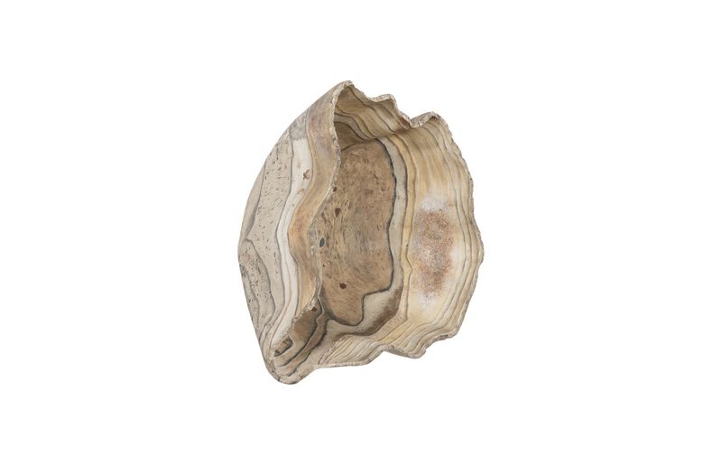 Cast Wall Large Onyx Bowl in Faux Finish
