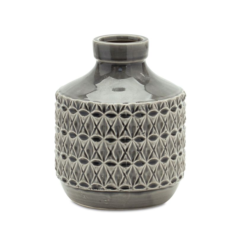 7-Inch Terra Cotta Vase – Charming Rustic Accent Piece