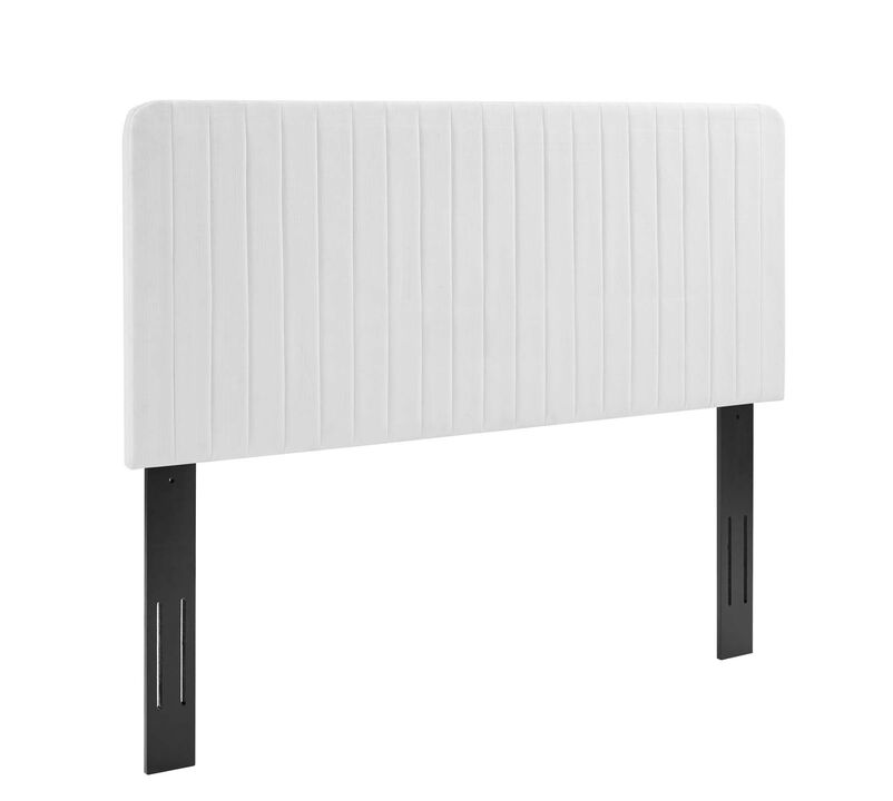Modway - Milenna Channel Tufted Upholstered Fabric King/California King Headboard