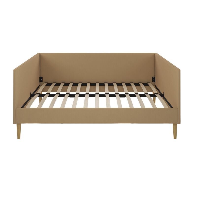 Atwater Living Francis Mid Century Daybed, Full, Tan Linen
