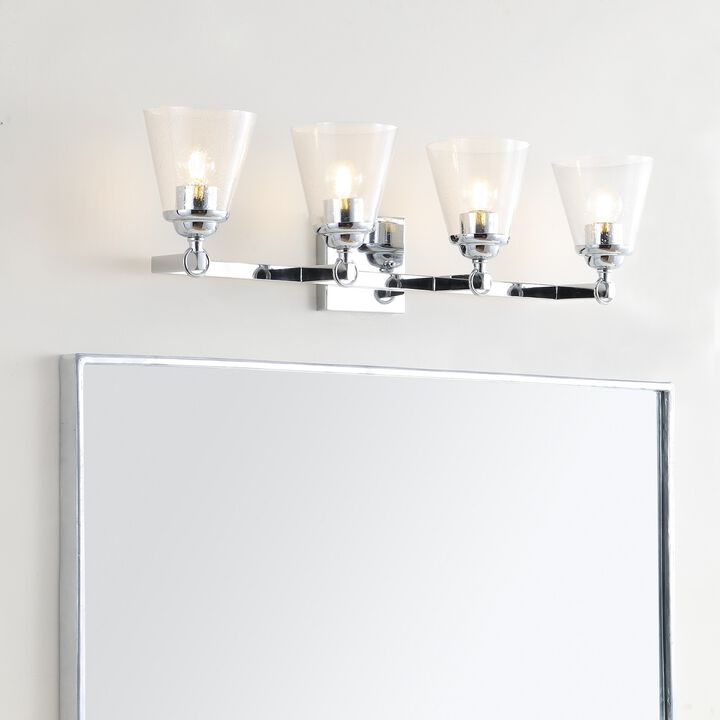 Marion Hurricane Metal/Glass Vanity