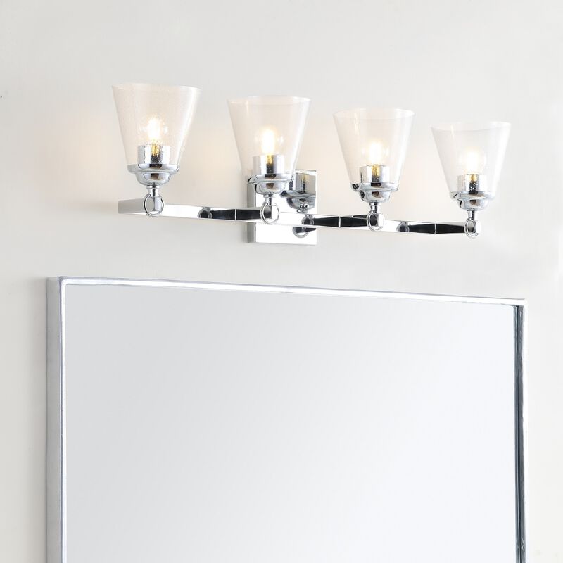 Marion Hurricane Metal/Glass Vanity