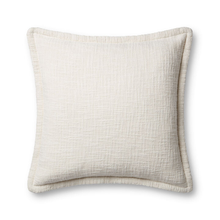 PLL0109 Ivory 22''x22'' Poly Pillow