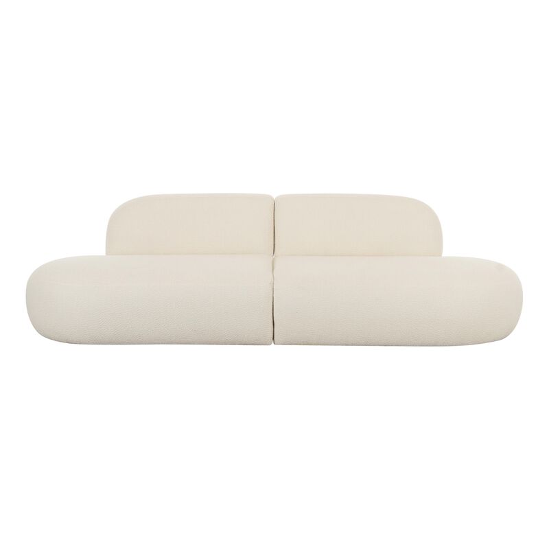Broohah Beige Linen Sofa