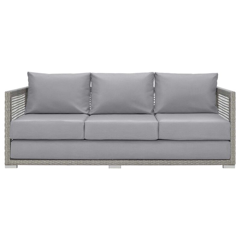 Modway - Aura Outdoor Patio Wicker Rattan Sofa