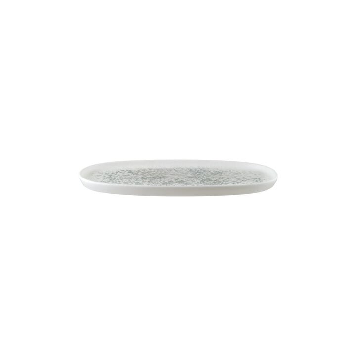Luna Ocean 12" x 6.25" x h:0.75" Oval Decorated Porcelain Platter