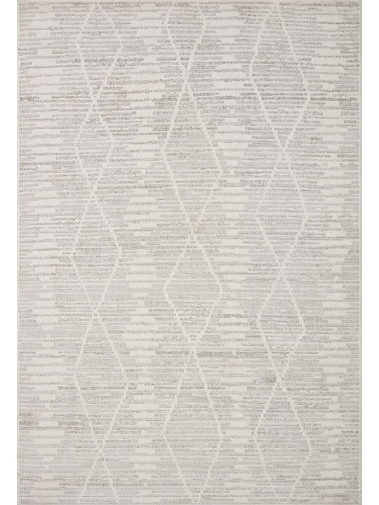 Kamala KAM02 Ivory/Silver 7'10" x 10' Rug