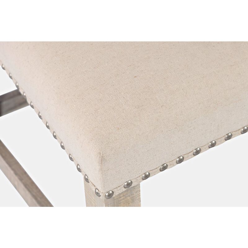 Jofran Fairview Transitional Upholstered Counter Stool (Set of 2)