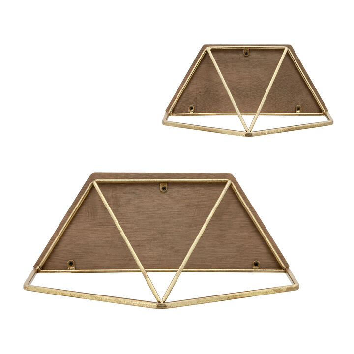 Hex Wall Shelves Set