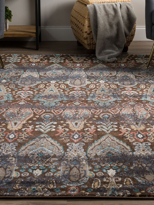 Geneva GV315 Chocolate 9'6" x 13'2" Rug
