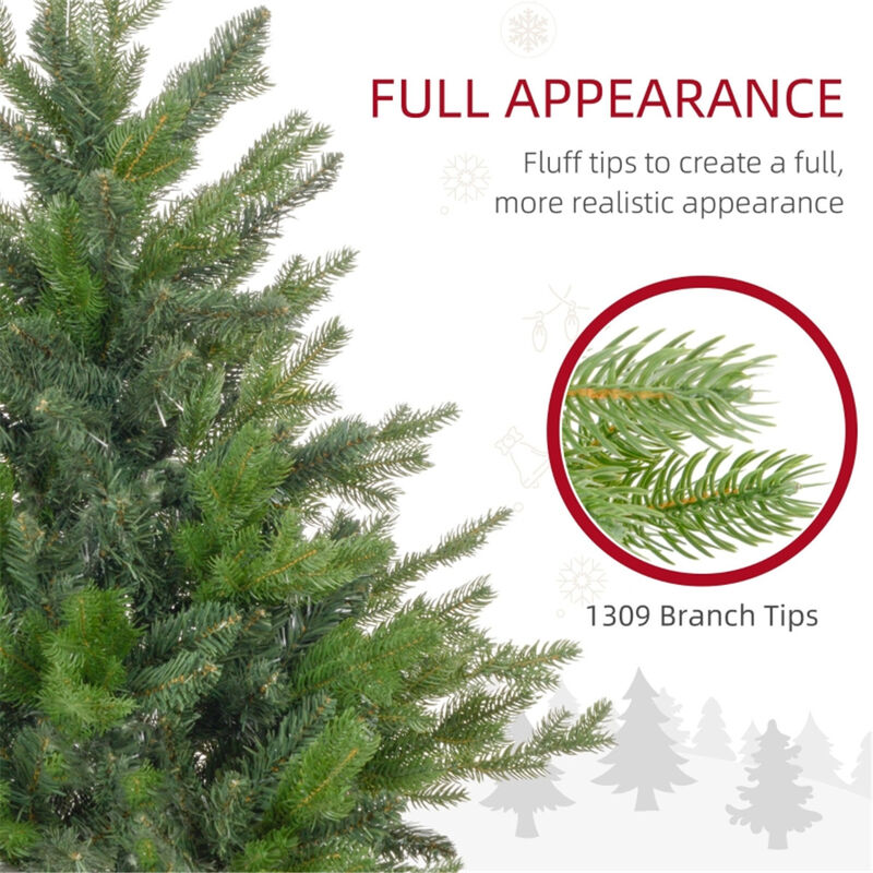 Holiday Christmas Tree for Living Room or Office Decor