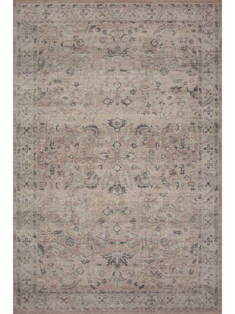 Hathaway HTH06 Blush/Multi 3'6" x 5'6" Rug by Loloi II