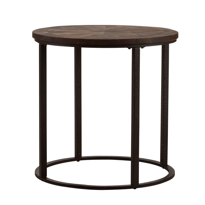 Champaign Reclaimed Wood End Table