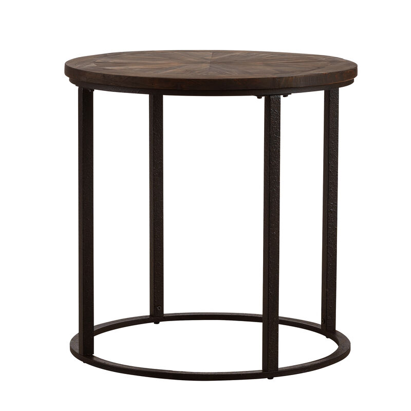 Champaign Reclaimed Wood End Table