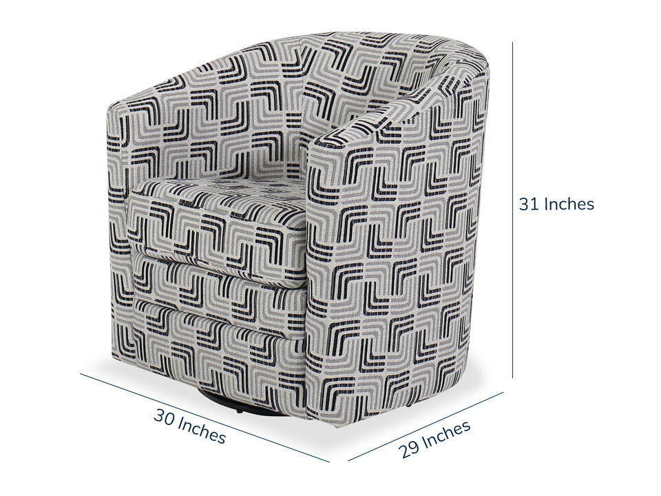 Bette Accent Swivel Chair