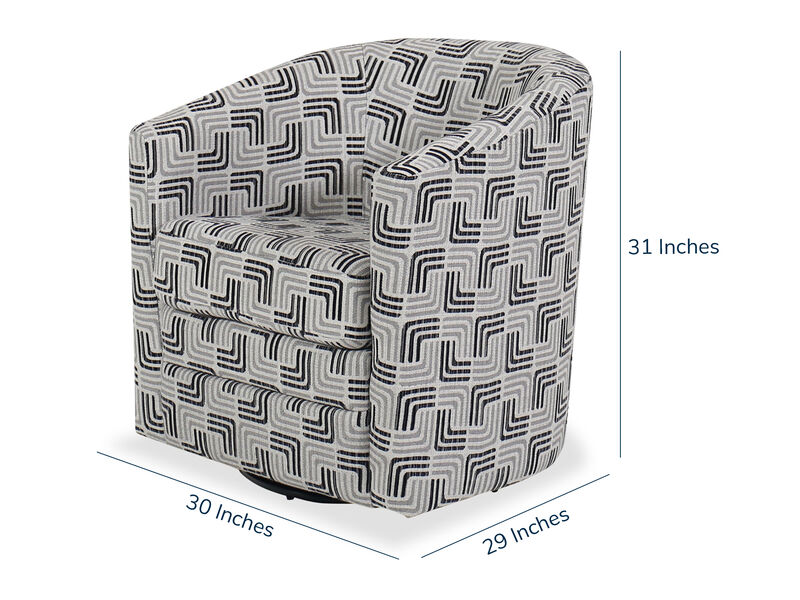 Bette Accent Swivel Chair