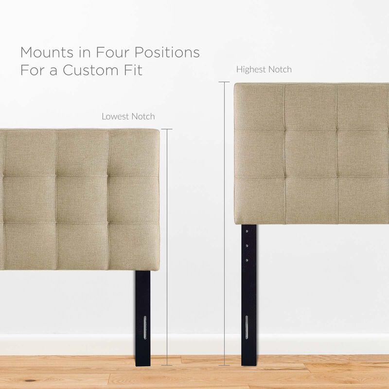 Modway - Lily King Upholstered Fabric Headboard
