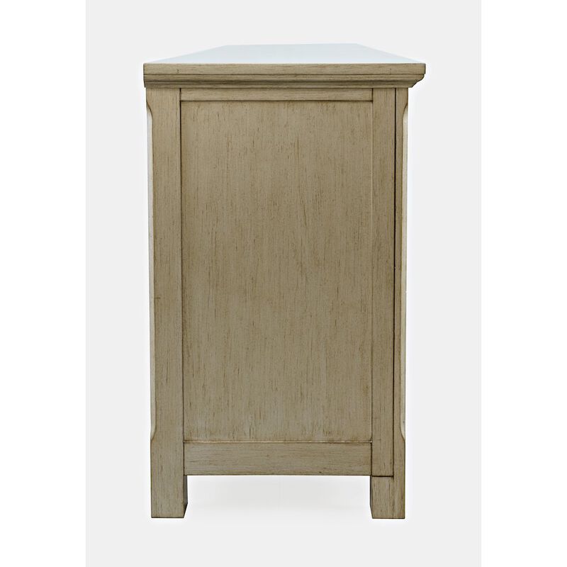 Jofran Isabella 86 Luxury Mirrored Sideboard Storage Cabinet