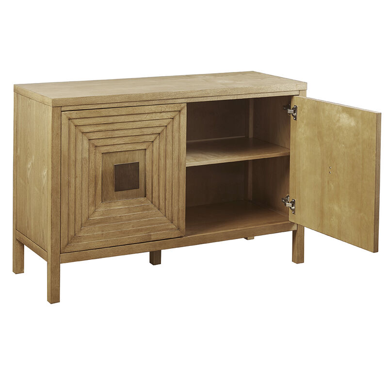 Gracie Mills Valdes Versatile Storage 2-Door Accent Cabinet with Adjustable Shelves