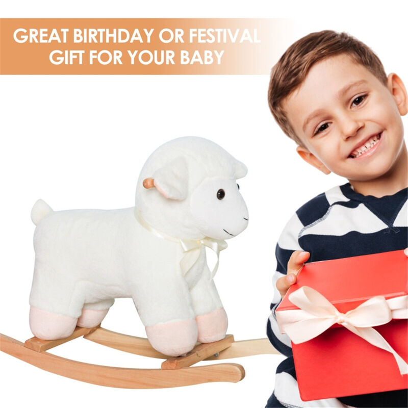 Baby Rocking Horse Sturdy & Safe Ride-On Toy for Toddlers and Young Children