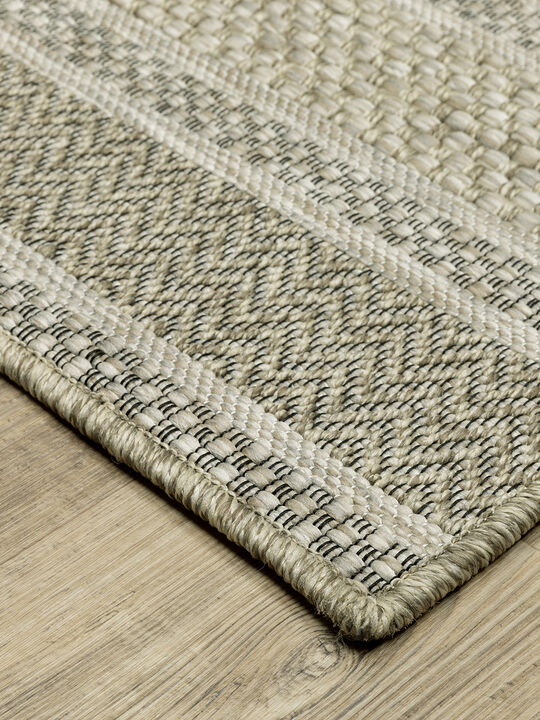 Tortuga 7'10" x 10' Beige Rug