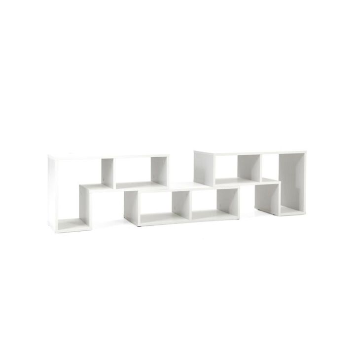 Hivvago 3 Pieces Console TV Stand for TVs up to 65 Inch with Shelves