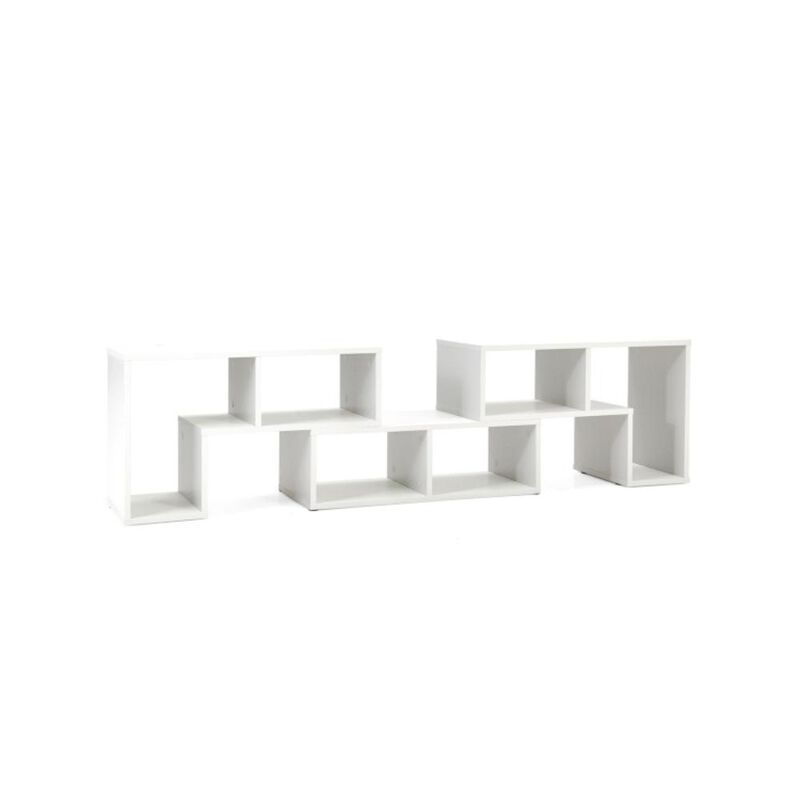 Hivvago 3 Pieces Console TV Stand for TVs up to 65 Inch with Shelves