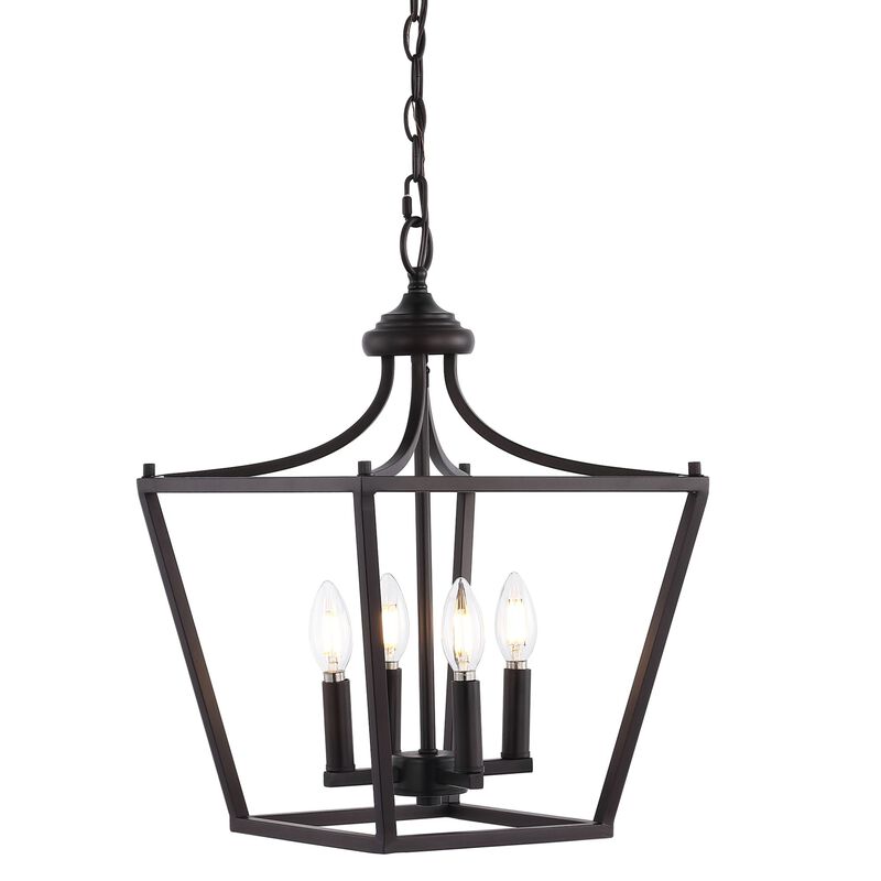 Camden Iron Classic Midcentury Pendant Lantern
