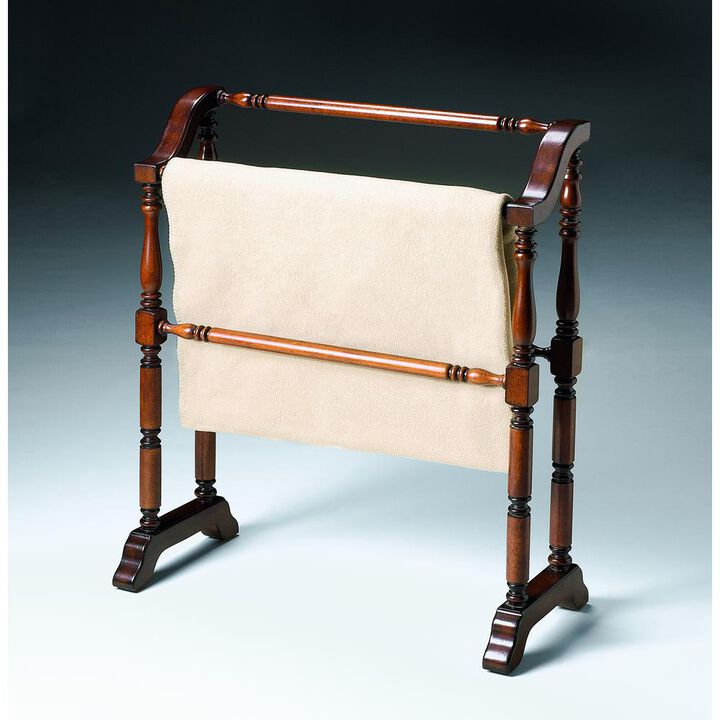 Butler Specialty Company Lillian Blanket Rack, Dark Brown