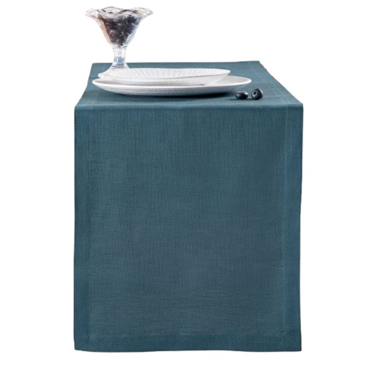 Solino Home 100% Pure Linen Table Runner | Fete for Valentine;s