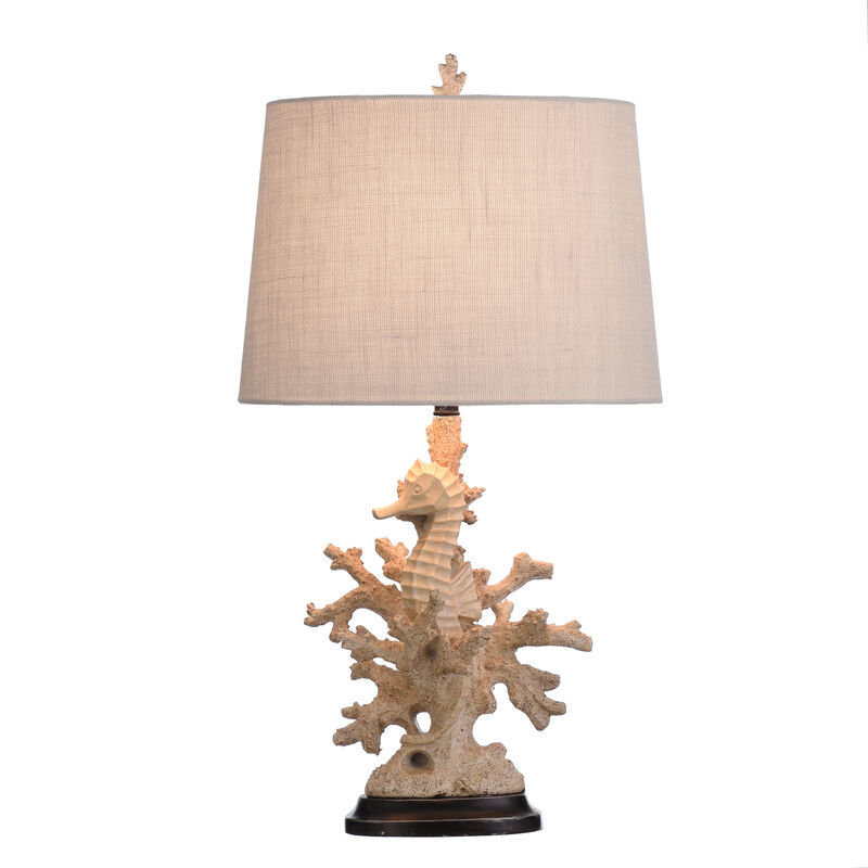 White Coral Table Lamp (Set of 2)