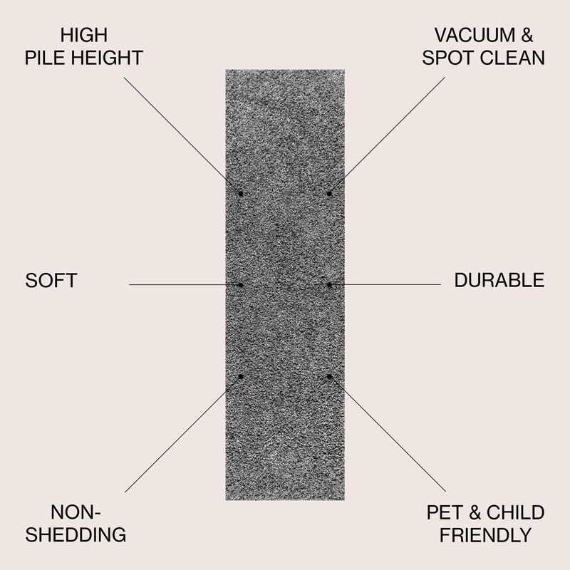 Mercer Shag Plush Area Rug