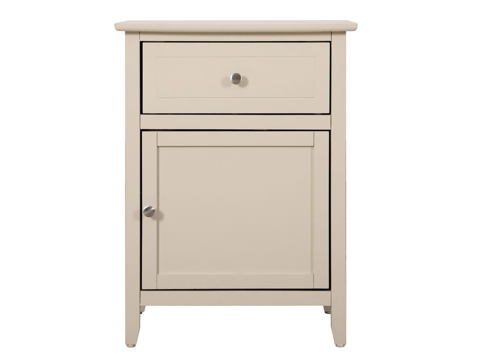 Lzzy 1-Drawer Nightstand (25 in. H x 15 in. W x 19 in. D)