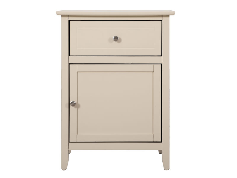 Lzzy 1-Drawer Nightstand (25 in. H x 15 in. W x 19 in. D)