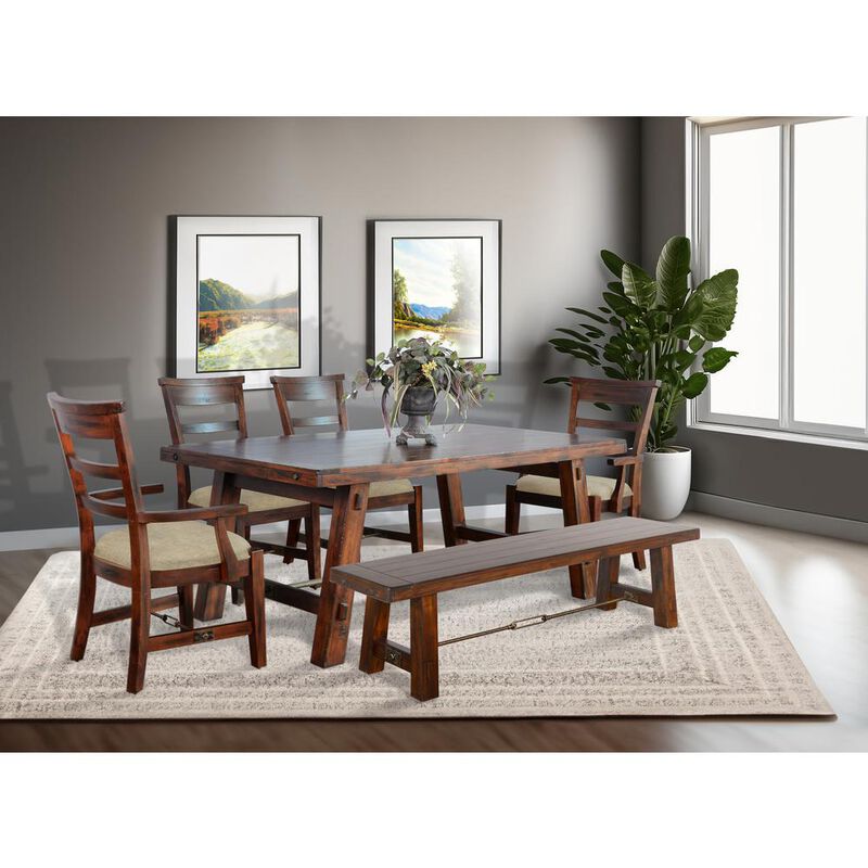 Sunny Designs Tuscany Arm Chair, Cushion Seat