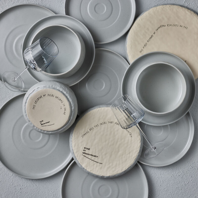 Stone by Mercer Project SHOSAI Stoneware 16 Piece Dinnerware Set