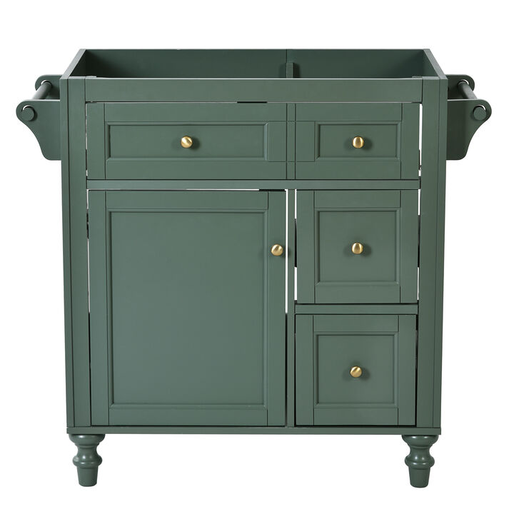 Merax Modern Bathroom Vanity Base with 2 Drawers