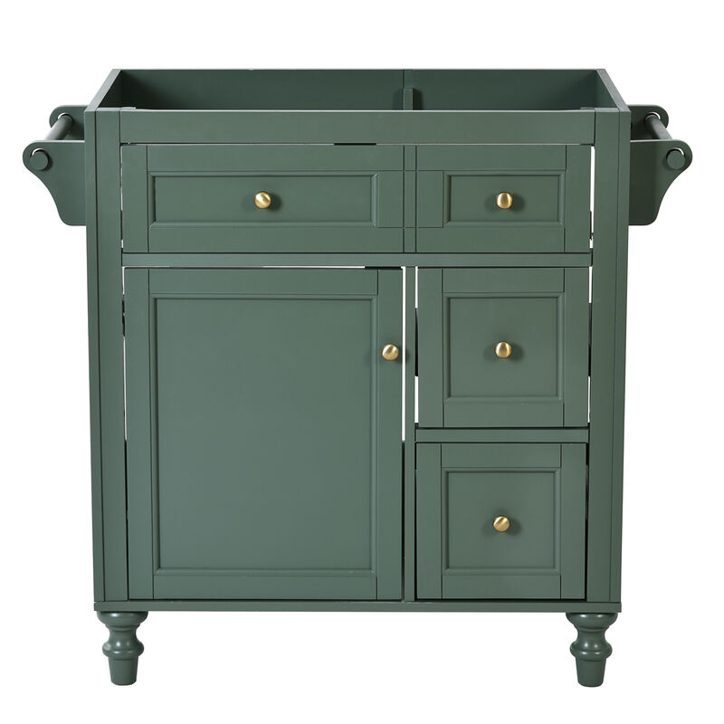 Merax Modern Bathroom Vanity Base with 2 Drawers