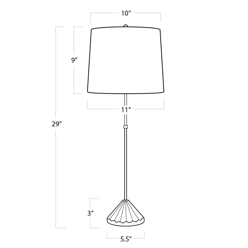 Parasol Table Lamp
