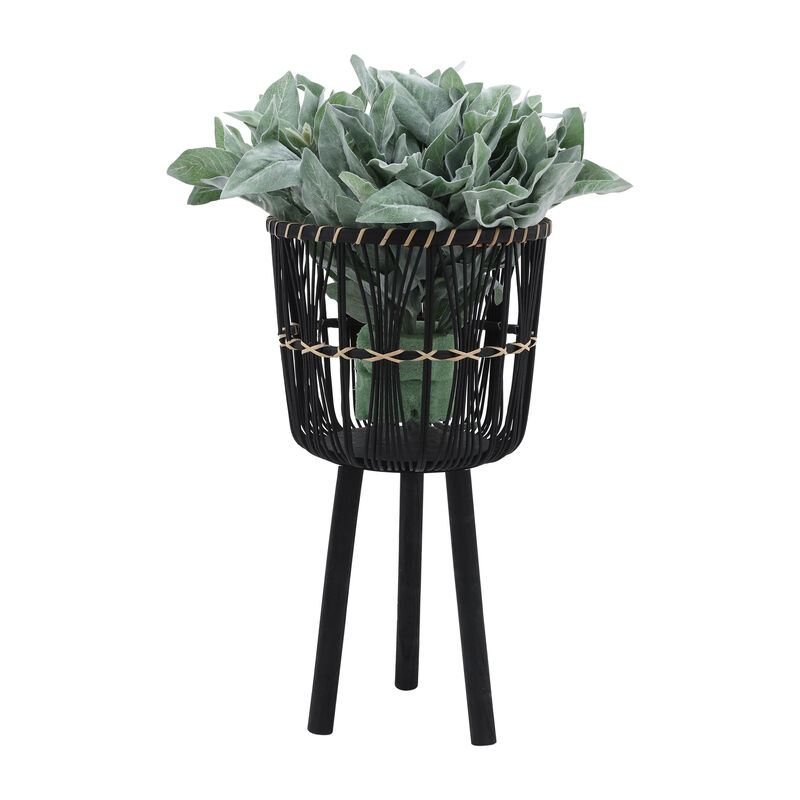 Bamboo Planters, Black