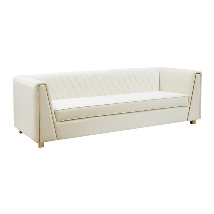 Belen Kox Luxe Velvet Gold Sofa, Belen Kox