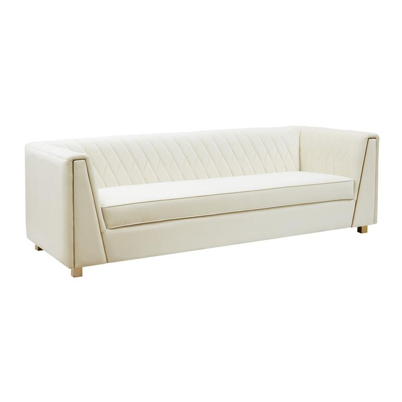 Belen Kox Luxe Velvet Gold Sofa, Belen Kox