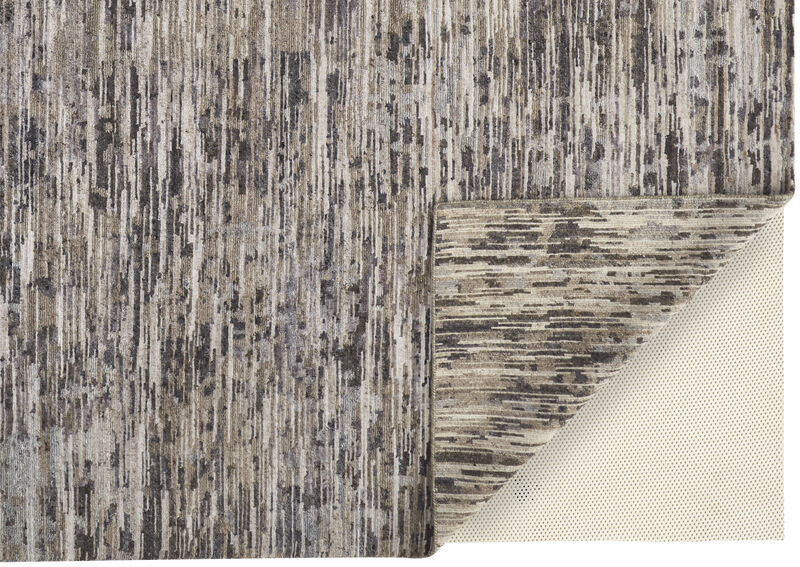Conroe 6821F Gray/Blue/Silver 3'6" x 5'6" Rug