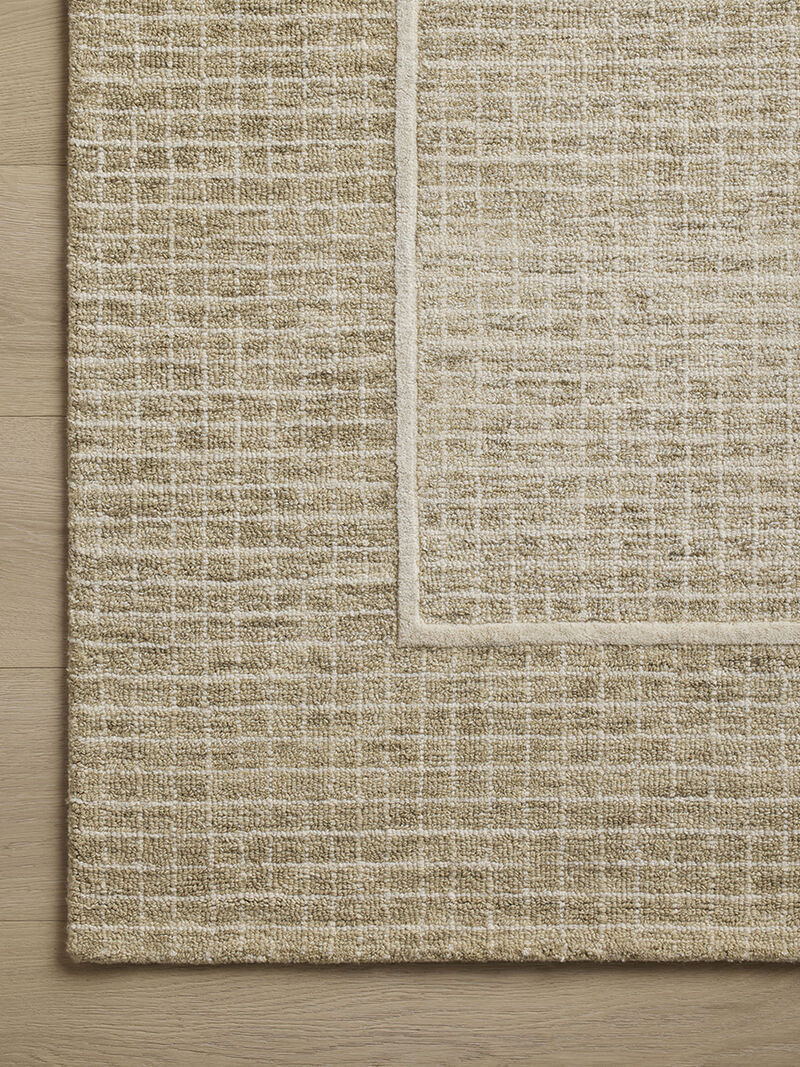 Briggs BRG-01 Wheat / Ivory 7''9" x 9''9" Rug by Chris Loves Julia