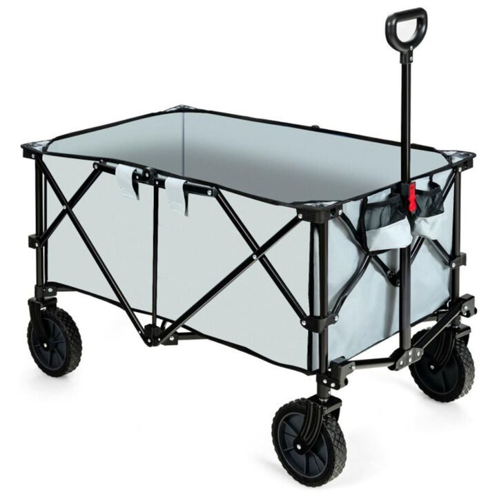 Hivvago Outdoor Utility Garden Trolley Buggy