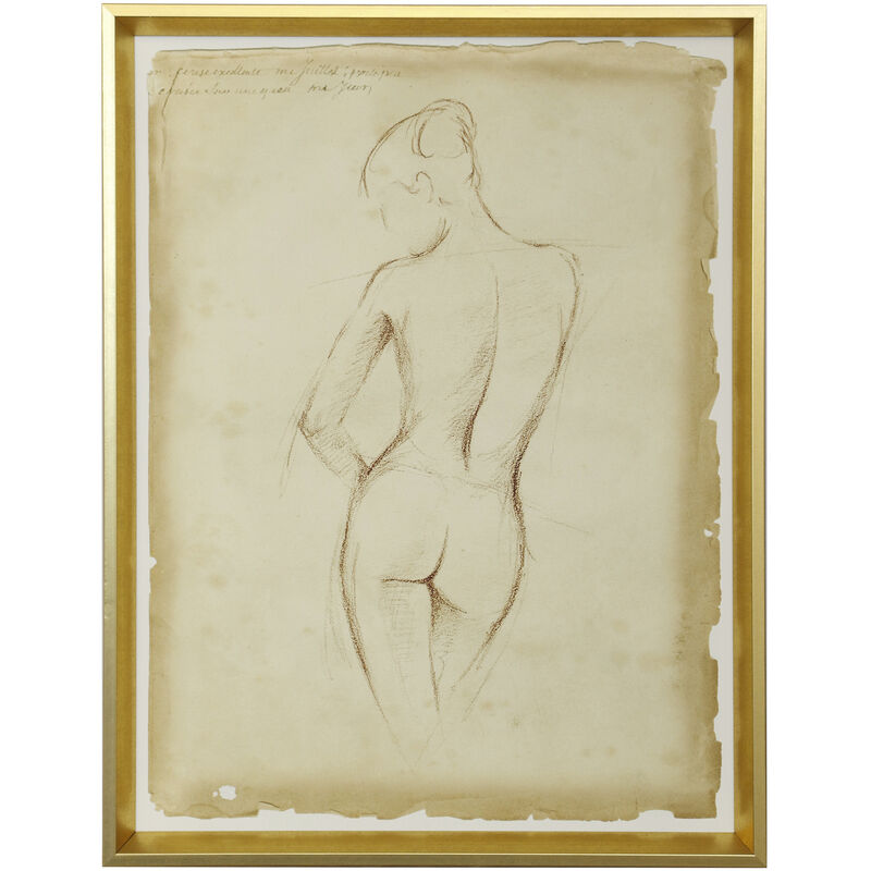 Figure Study II Framed Print