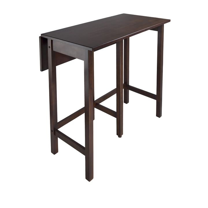 Winsome Wood Lynnwood Drop Leaf High Table