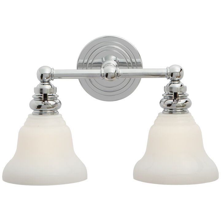 Boston Functional Double Light in Chrome